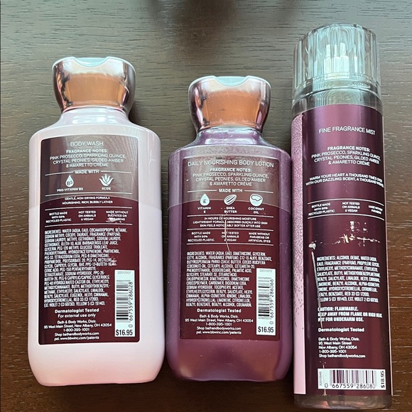 💕HP💕NWT! Bath & Body Works A Thousand Wishes Set - Picture 2 of 3